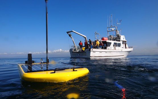 New NSF Grant Pairs Green Ocean Technology with Needed Earthquake Sensors