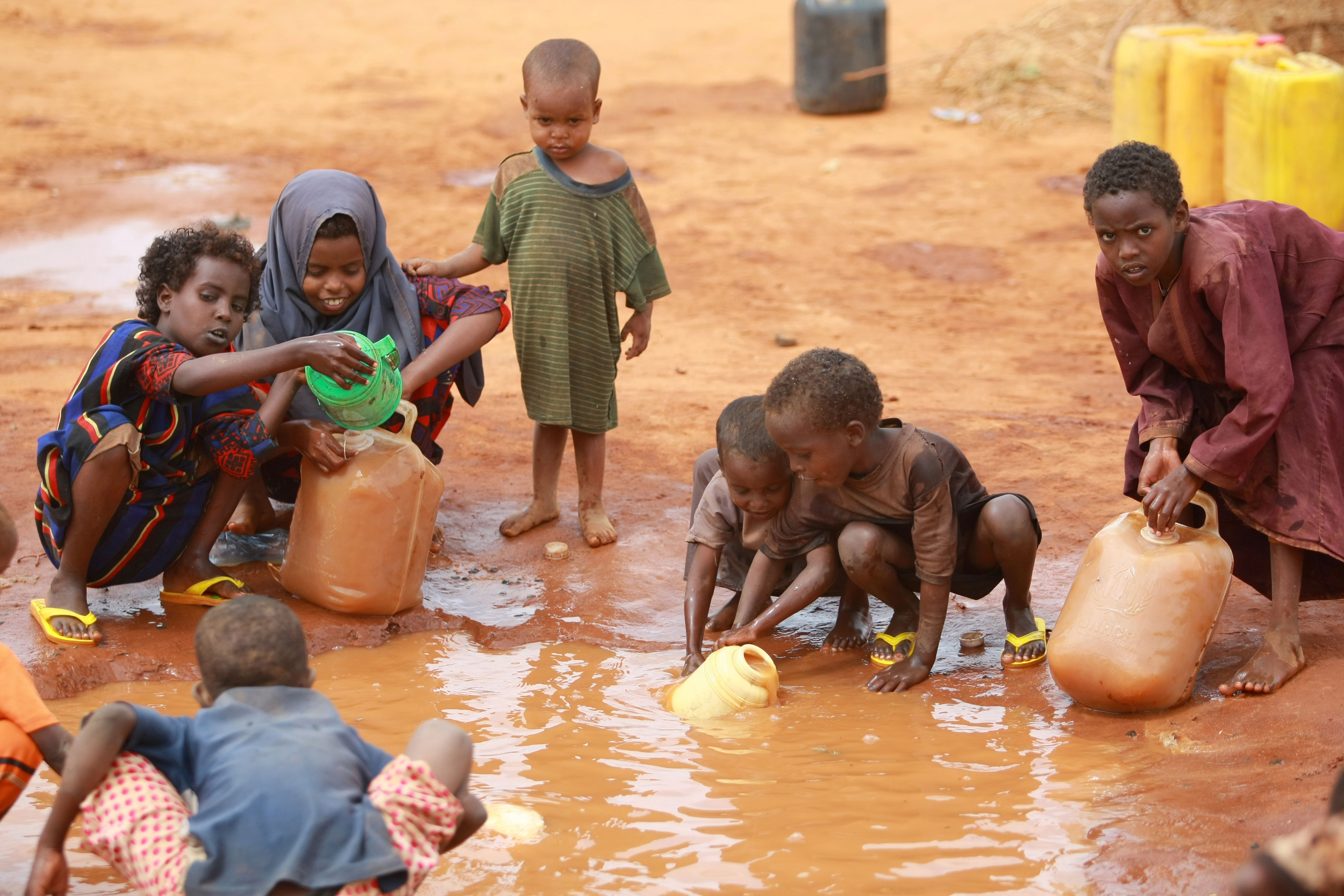 Дети в африке голодают