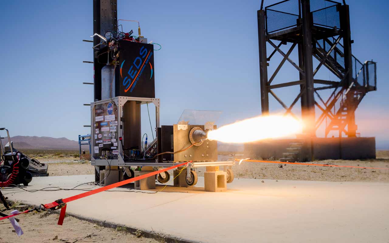 UC San Diego Students Aim to Break World Record for Longest Flight of 3D-Printed Rocket Engine