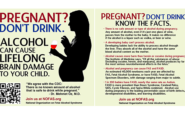 drinking while pregnant