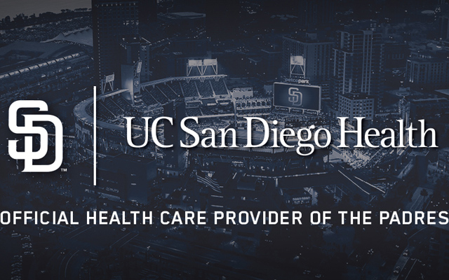 UC San Diego Health Named Official Health Care Provider of the San Diego Padres