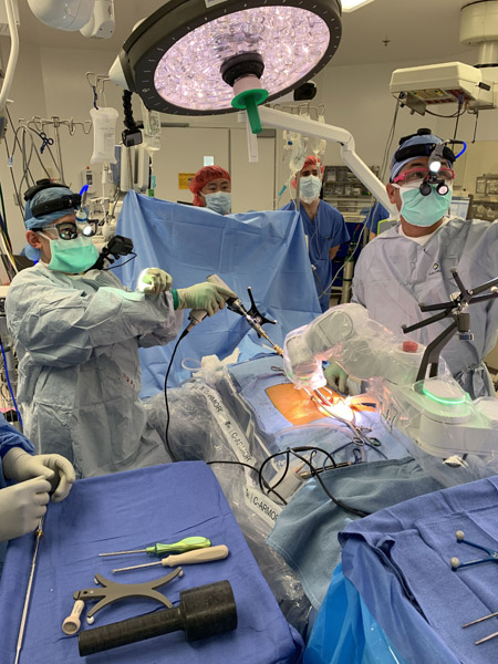 robotic spine surgery