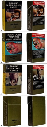 cigarette box warning
