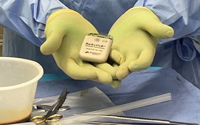 Lower back pain now treated by implantable nerve stimulation device -  UCHealth Today