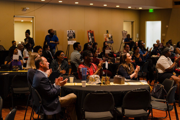 Attendees at the 3rd Annual Juneteenth Celebration and Black Excellence Awards.