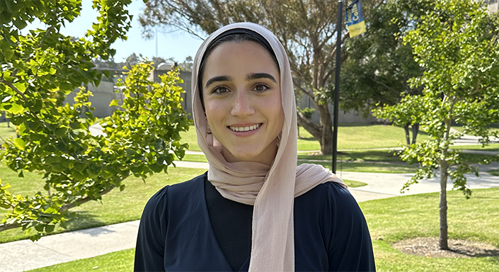 Alla Erras, first-year medical student at UC San Diego