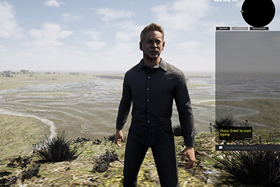 AI generated image of man