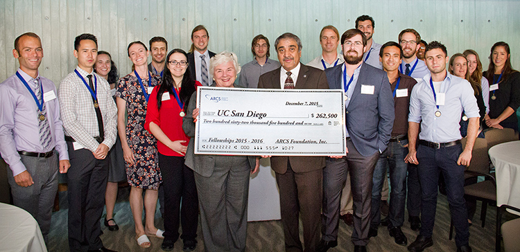 Image: ARCS Foundation San Diego chapter joined Chancellor Pradeep K. Khosla