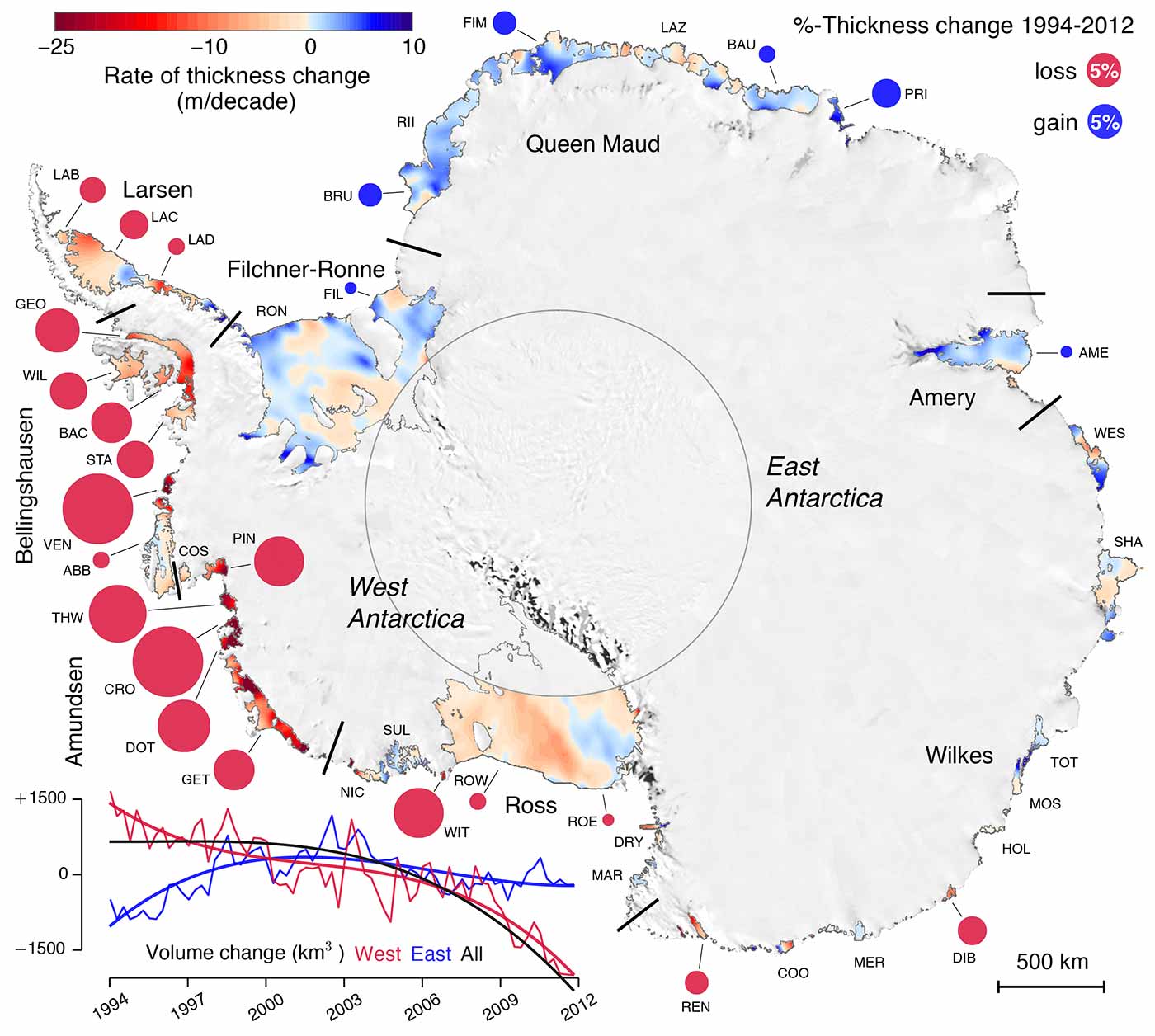 Photo: Antarctica's Brunt Ice Shelf photographed in October 2011