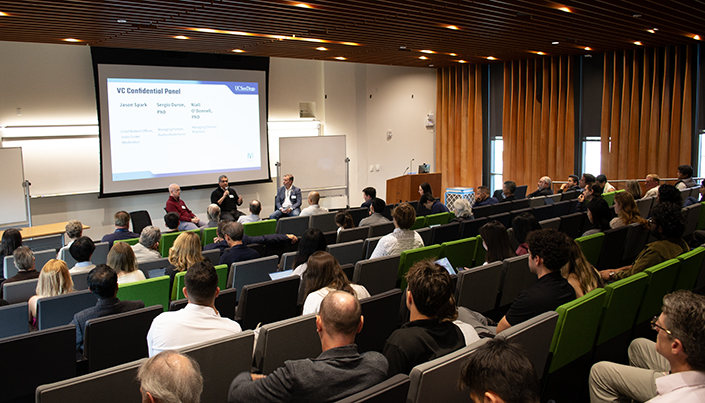 Audience at the Bridging Biomedical Breakthroughs Summit
