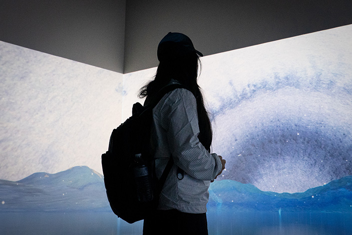 A visitor experiences