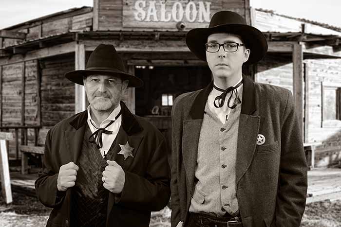 Image: CSE Professor Pavel Pevzner (left) and former postdoc Phillip Campeau introduce the Wild West of bioinformatics in seven-part series of courses on Coursera