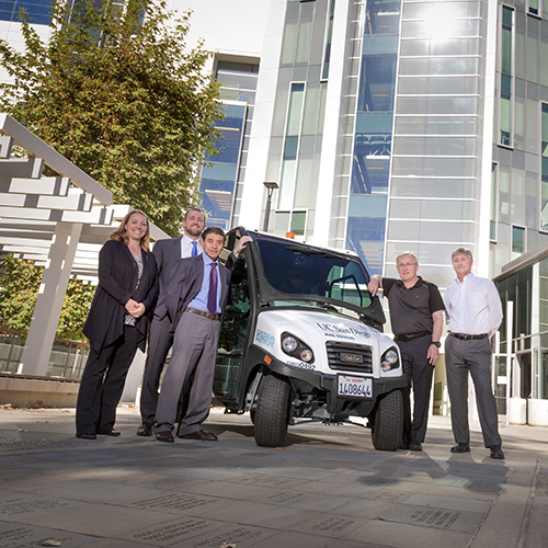 Self-driving carts to make their debut on UC San Diego roads in January
