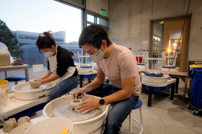 The UC San Diego Craft Center is an 11,000 square foot space to connect and create.