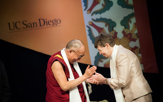 Global Warming Solutions Dependent on ‘Oneness of Humanity’ Dalai Lama Tells Campus Audience