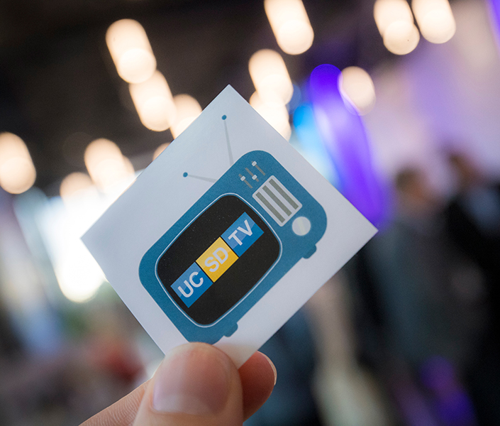 The UCSD-TV 30th Sticker