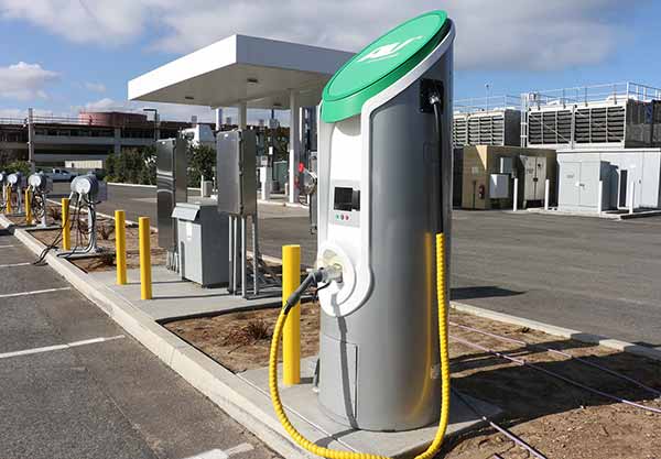 Image: EV chargers