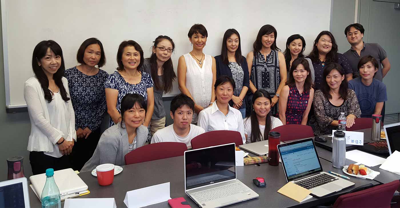 Image: Faculty and language instructors in the Japanese Studies program. Photo: Japanese Studies.