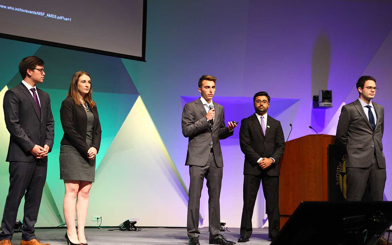 Students Developing Low-Cost Device for Monitoring HIV Levels in Blood Win National Competition