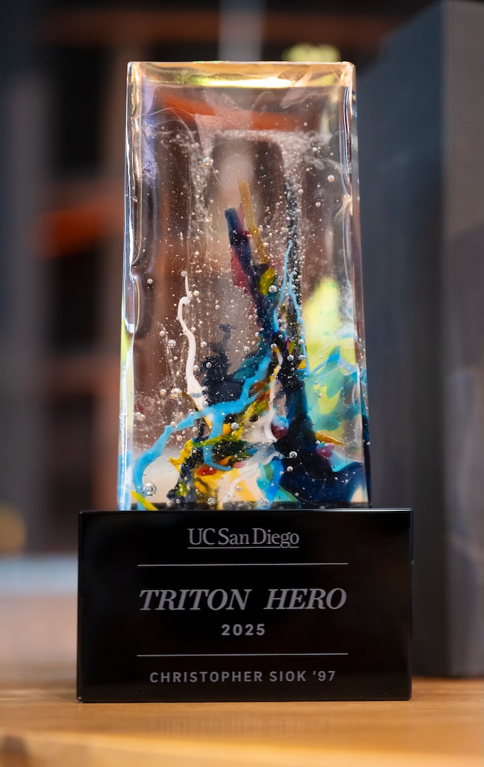glass Triton Hero Award
