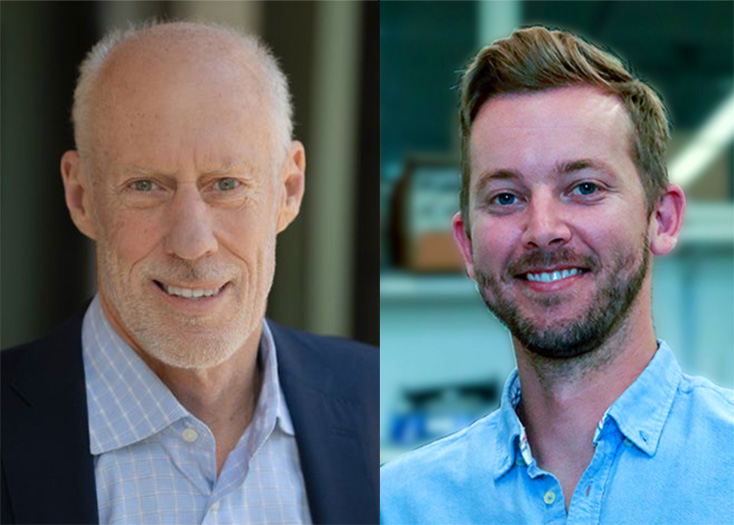 Christopher Glass, PhD (left) and Christopher Balak, PhD, right.