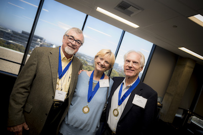 Golden Tritons Wearing Medallions