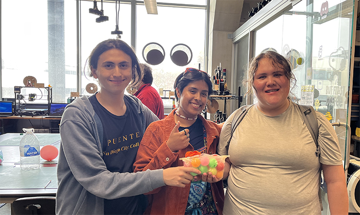 Alexander, Yoshadara and Brianna won the competition of the day.