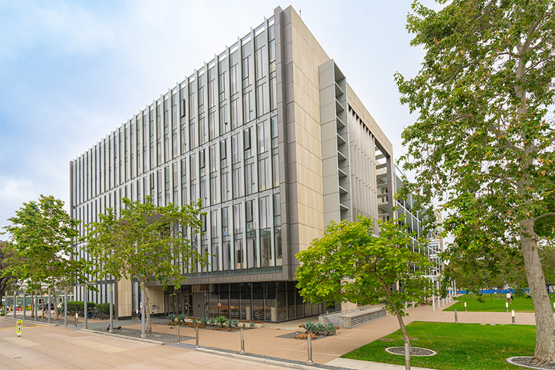 Exterior of Israni Biomedical Research Facility