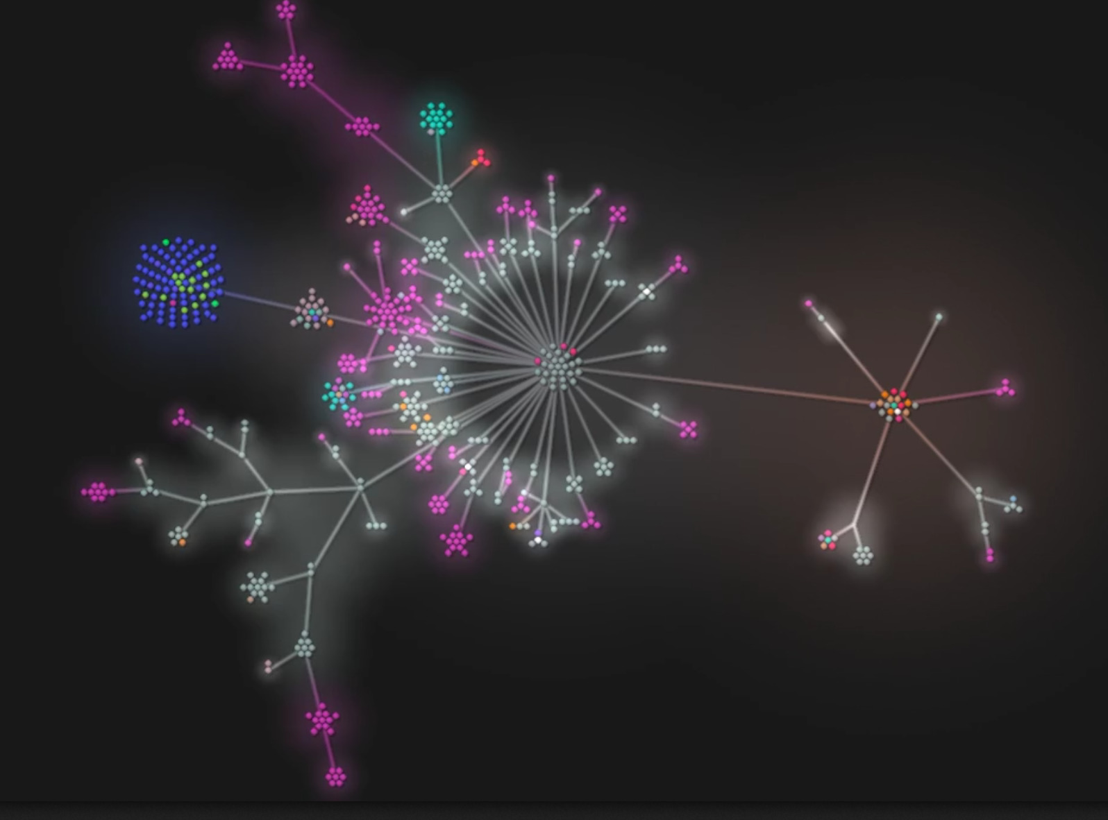 Image: The structure of the software underlying the LMFDB is displayed in this graphic courtesy of Alina Bucur, UC San Diego