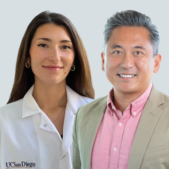 Portrait of Kelly Kusche and Anthony Molina