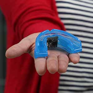 Mouth Guard Monitors Health Markers, Transmits Information Wirelessly to Smart Phone