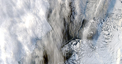 New ice in the Arctic