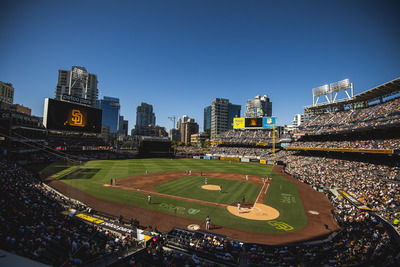 View of Petco Park.