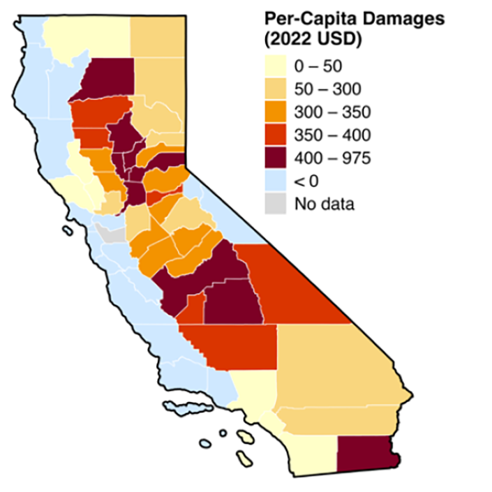 Figure of California counties 
