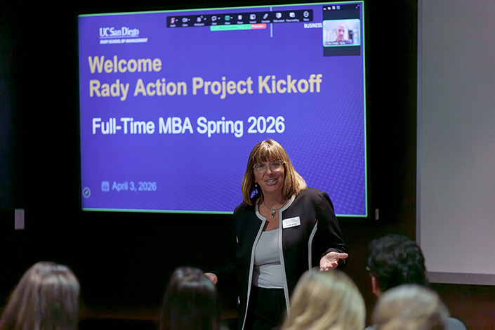 Sandy Kenny at the RAP Spring Kickoff