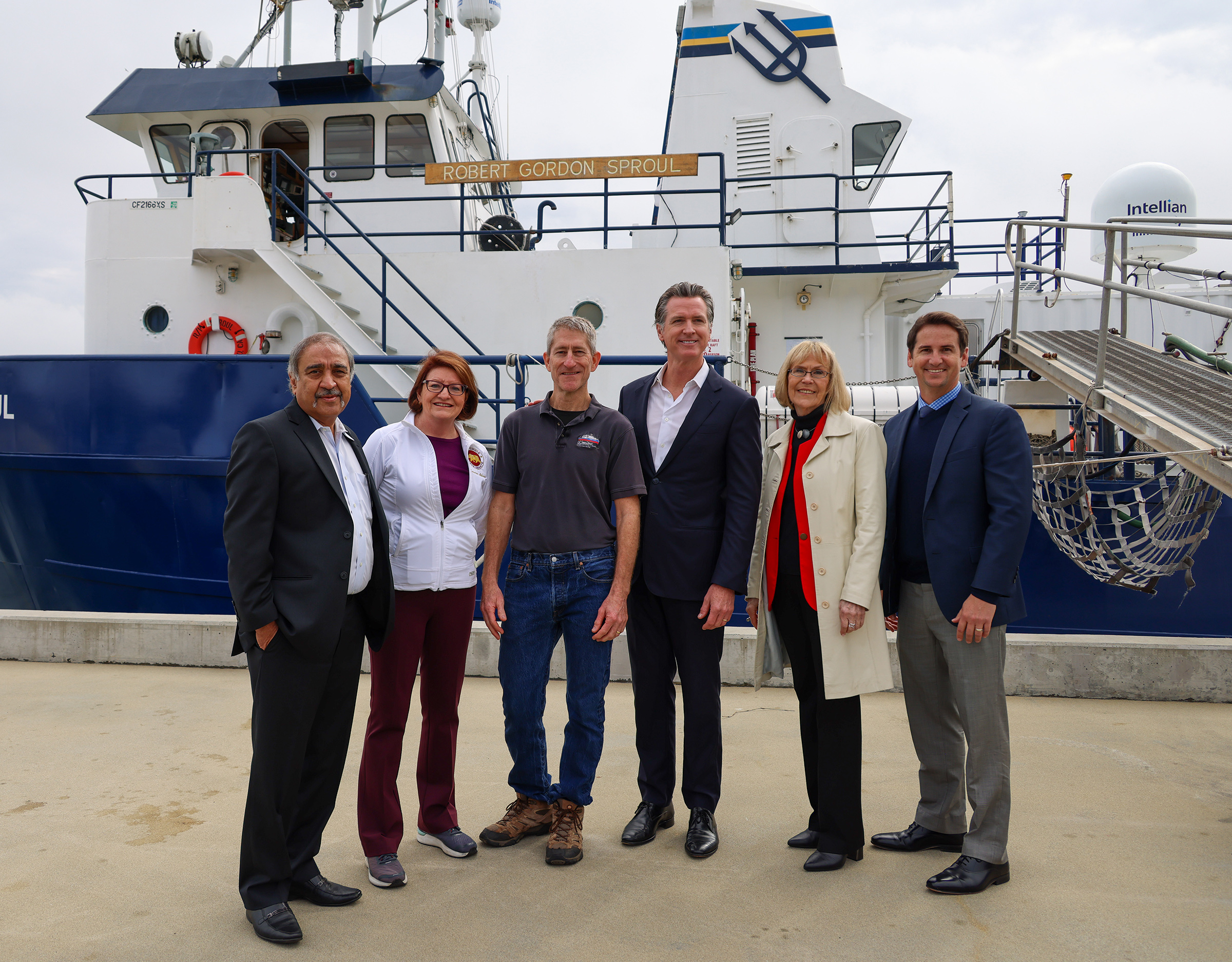 UC San Diego officials meet with President Pro Tempore Toni G. Atkins and Governor Gavin Newsom