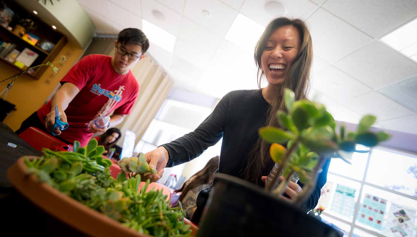 Image: UC San Diego sustainability initiative is water conservation