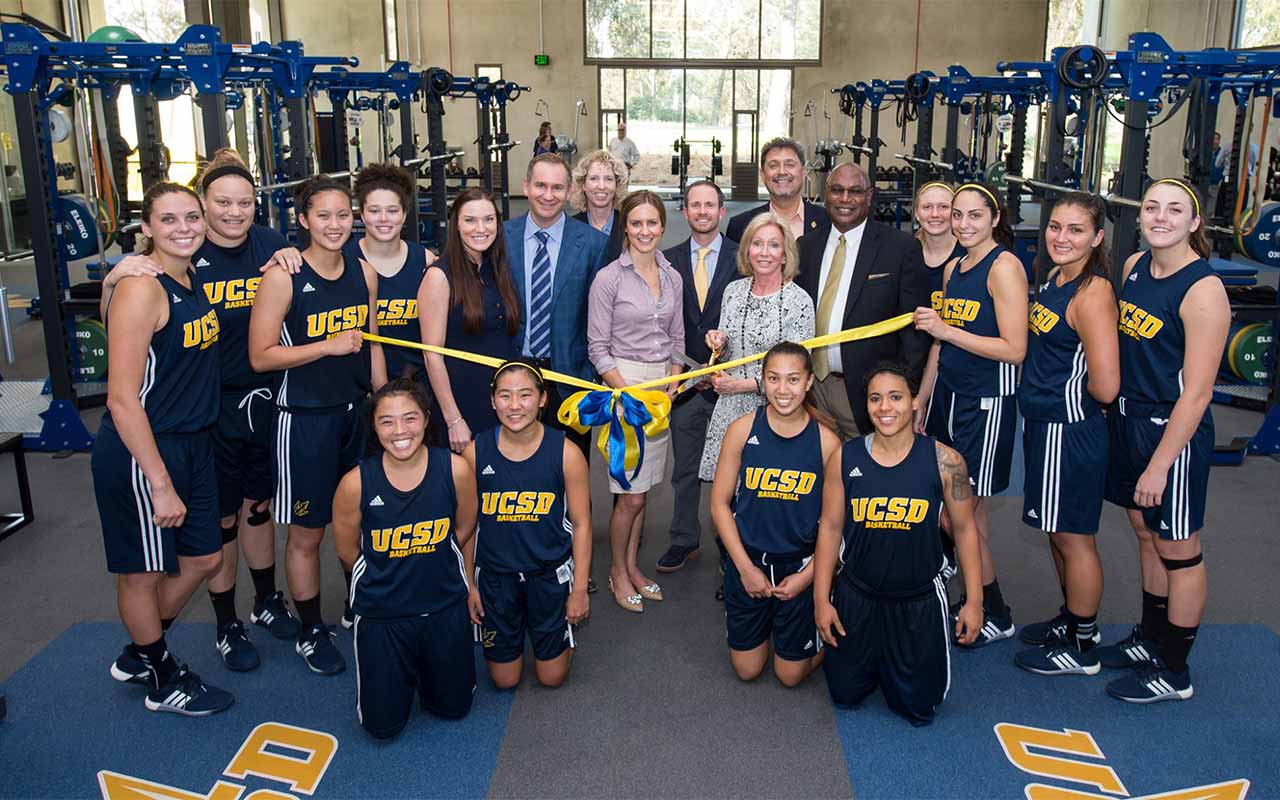 UC San Diego Officially Opens Alex G. Spanos Athletic Performance Center