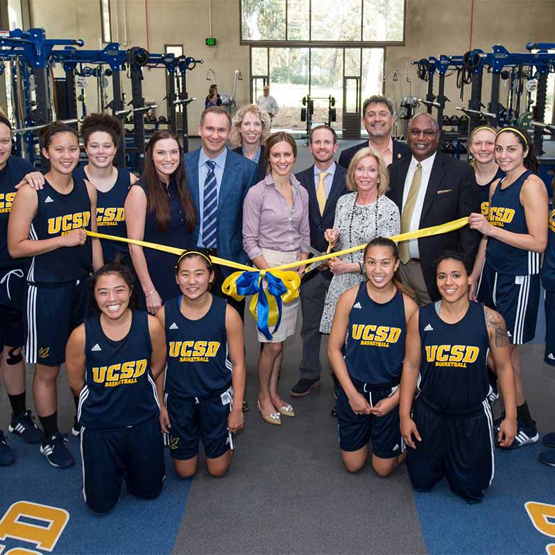 UC San Diego Officially Opens Alex G. Spanos Athletic Performance Center