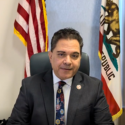 State Senator Steve Padilla speaking