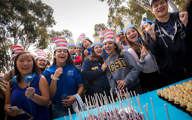 UC San Diego Hosts its Annual Birthday Celebration for Dr. Seuss March 2