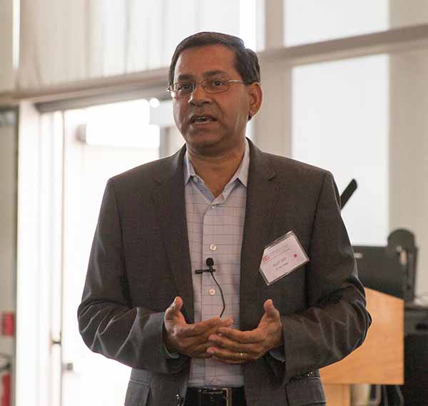Photo: UC San Diego Center for Wireless Communications Director Sujit Dey