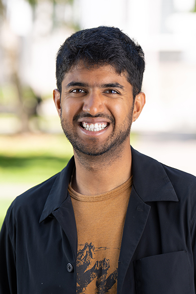 Portrait of PhD student Sumanth Rao, who is the paper's first author