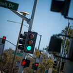 New Traffic Signals Installed on Campus as Part of SuperLoop Transit Project