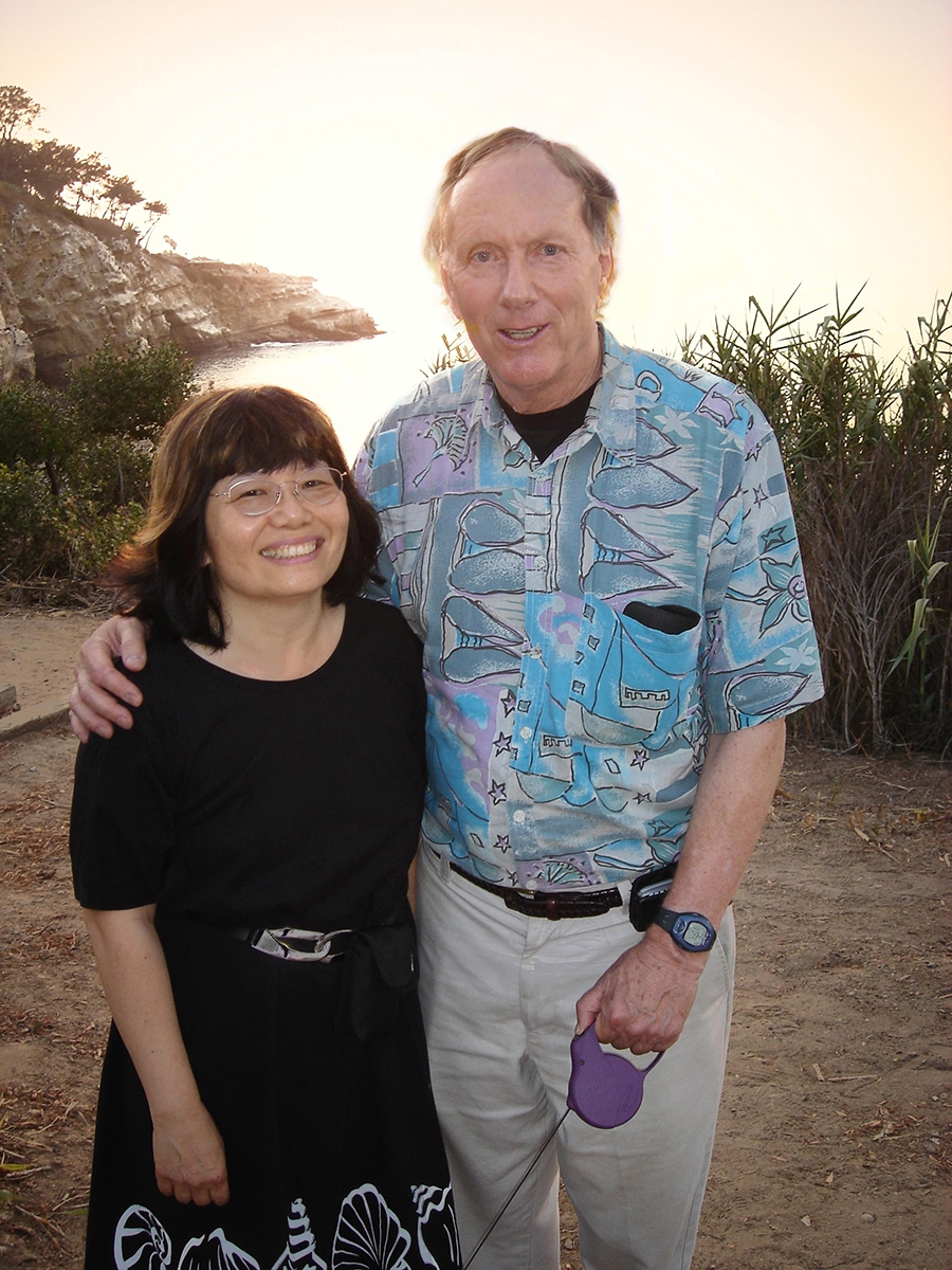 Ron Graham and his wife and main research partner, Fan Chung Graham