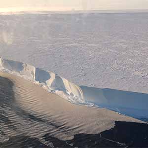 Upside-Down “Rivers” Threaten Antarctic Ice Shelves