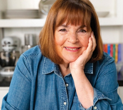 Cookbook author and TV host Ina Garten 