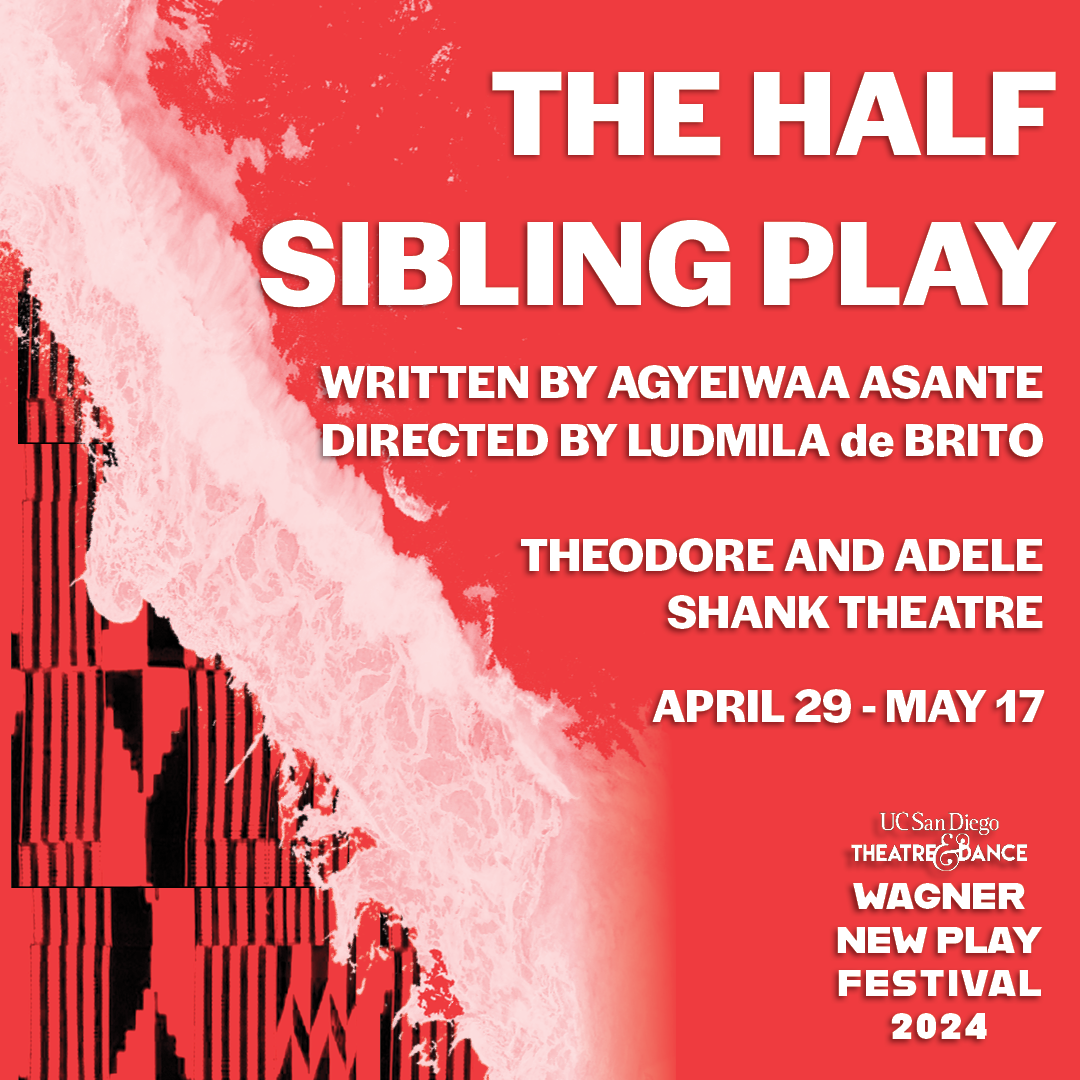 Graphic advertising The Half Sibling Play