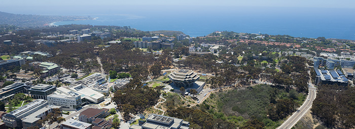 UC San Diego aerial photo.