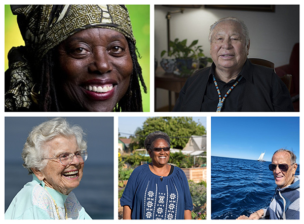 Collage of the inaugural wise elder changemakers